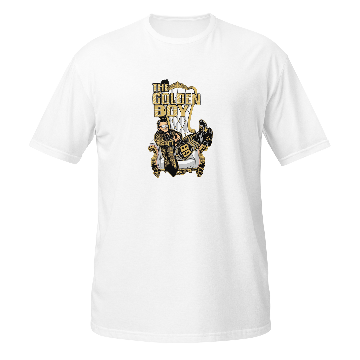 Golden Boy Brandon Bowman T-Shirt (The Throne Design)