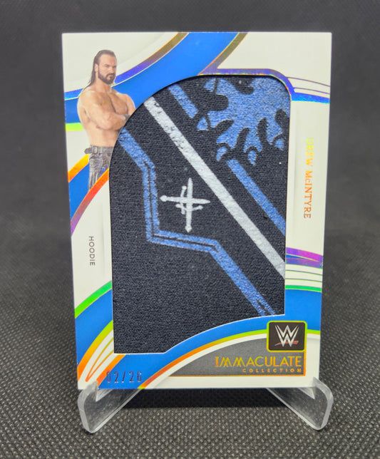 2022 Panini Immaculate Drew McIntyre Jumbo Patch 2/26