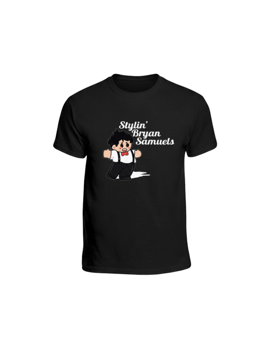 Stylin' Bryan Samuels Men's T-Shirt: Chibi Dapper Gentleman