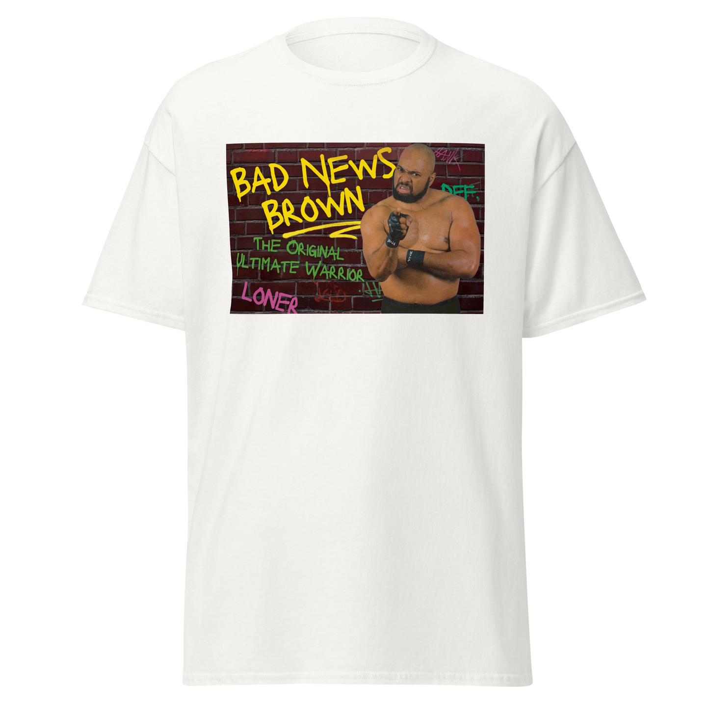 Bad News Brown: Official "The Original Ultimate Warrior" Tee