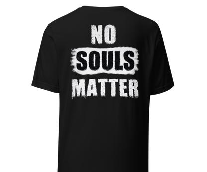 The Soultaker Dual-Sided Men's T-Shirt (Cemetery / No Souls Matter)