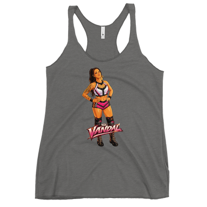 "The Vandal" Chantal: Ladies Signature Racerback Tank