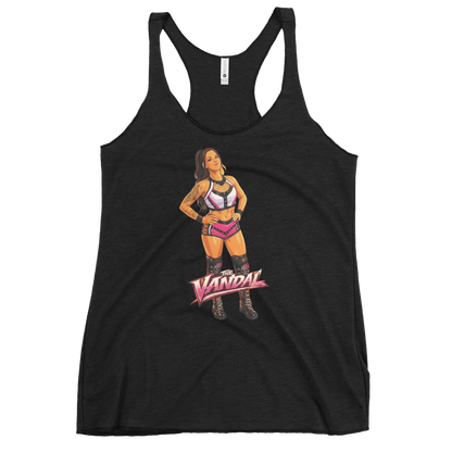 "The Vandal" Chantal: Ladies Signature Racerback Tank