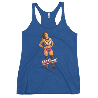 "The Vandal" Chantal: Ladies Signature Racerback Tank
